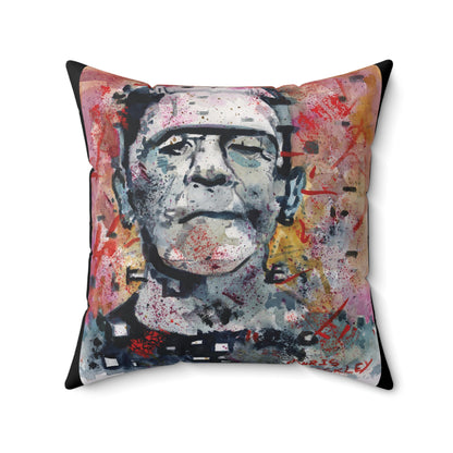 Frankenstein - Spun Polyester Square Pillow