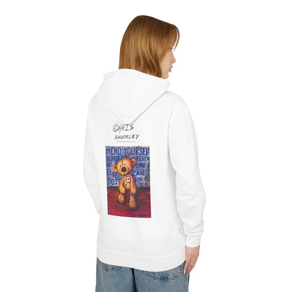 Mend yourself. Repair and renew. No one else can do it for you. - Lightweight Hoodie