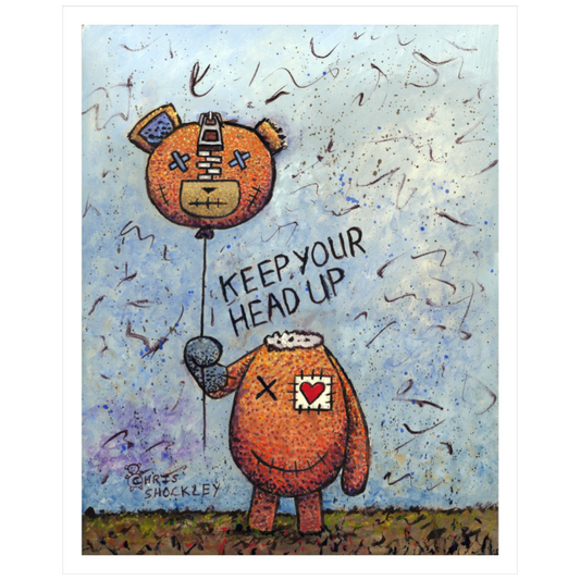 Keep Your Head Up. - Archival Matte Giclee Print