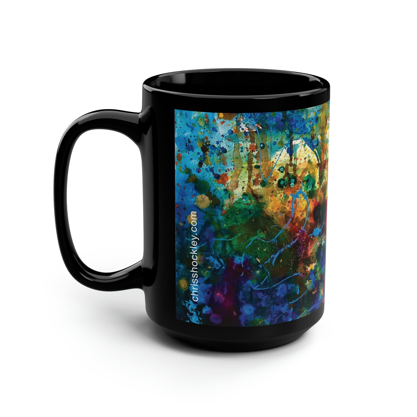 Dissolution and Rebirth - Black Mug, 15oz