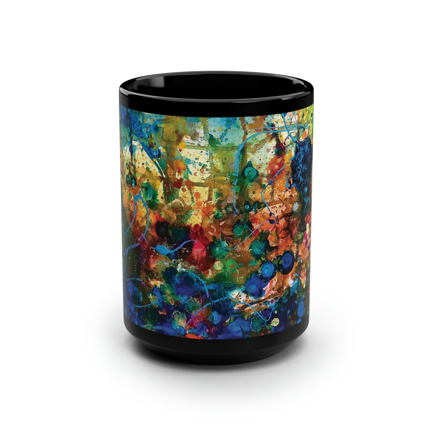 Dissolution and Rebirth - Black Mug, 15oz