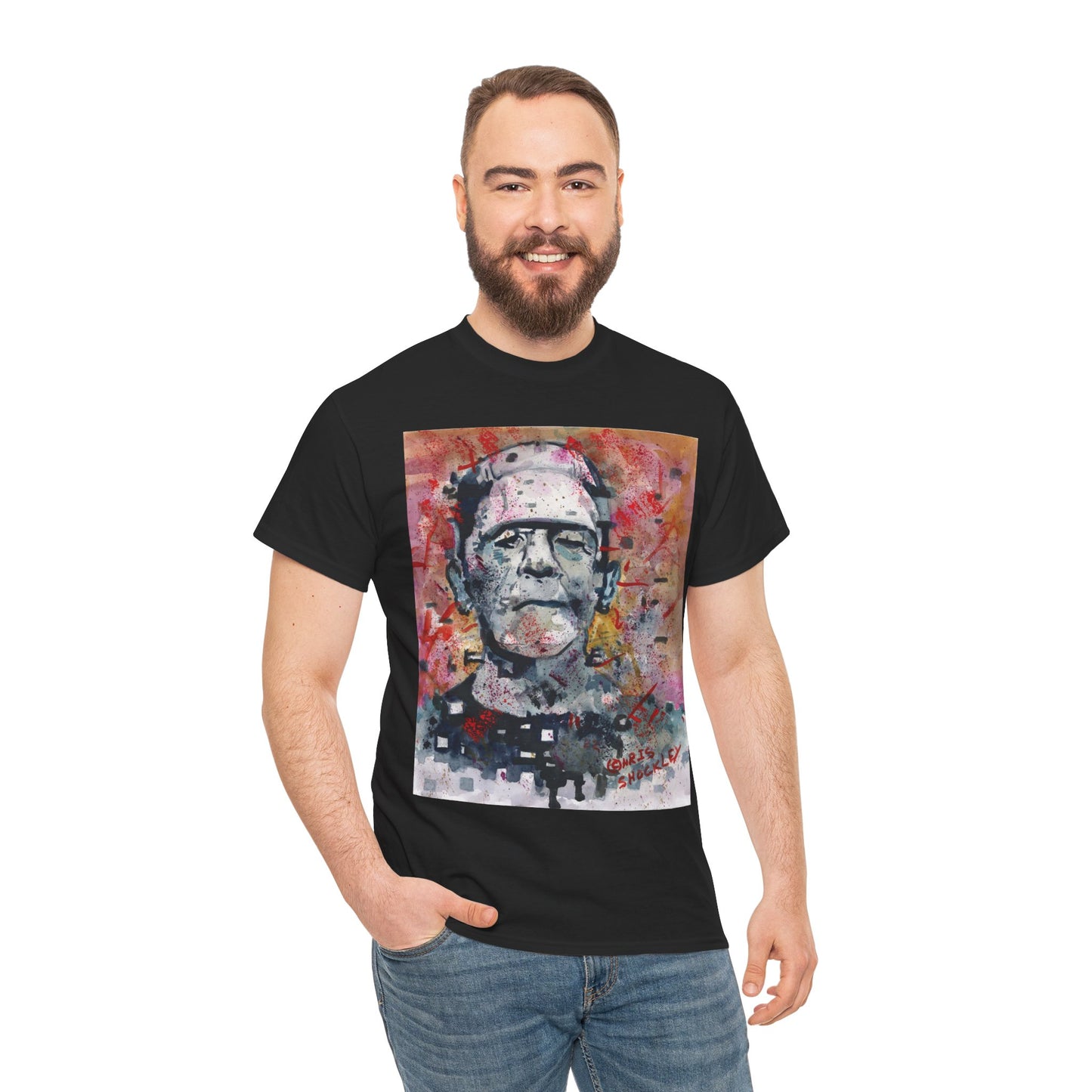 Frankenstein - Unisex Heavy Cotton Tee