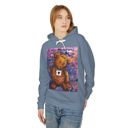 I may be tattered. I may be torn. I may be dirty. I may be worn. But I still have lots of love to give - Lightweight Hoodie