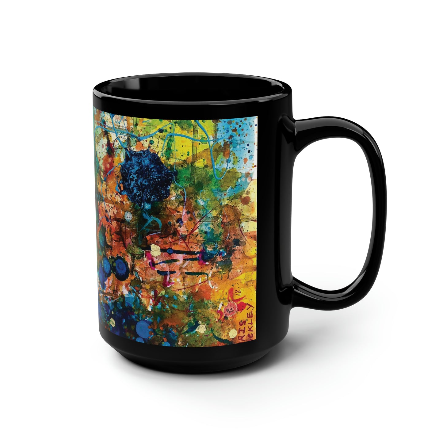 Dissolution and Rebirth - Black Mug, 15oz