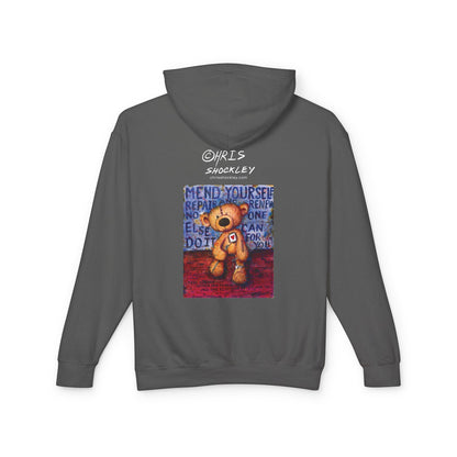 Mend yourself. Repair and renew. No one else can do it for you. - Lightweight Hoodie