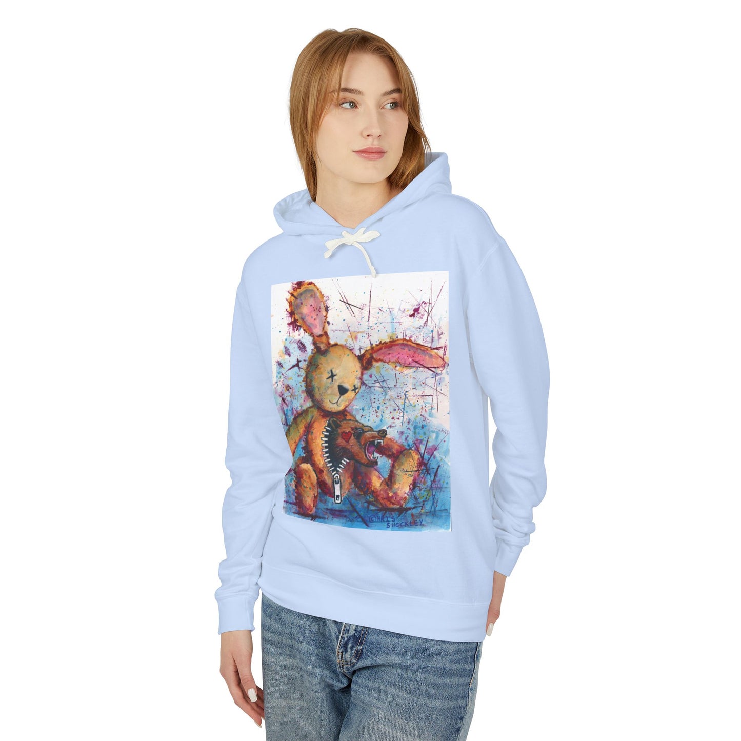 Release the animal within and let it roar - Lightweight Hoodie