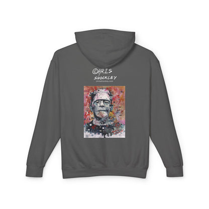 Glitch Monster (Frankenstein) Graphic Lightweight Hoodie for Horror Fans