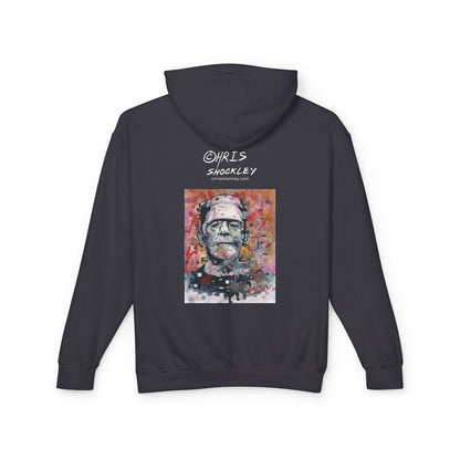 Glitch Monster (Frankenstein) Graphic Lightweight Hoodie for Horror Fans