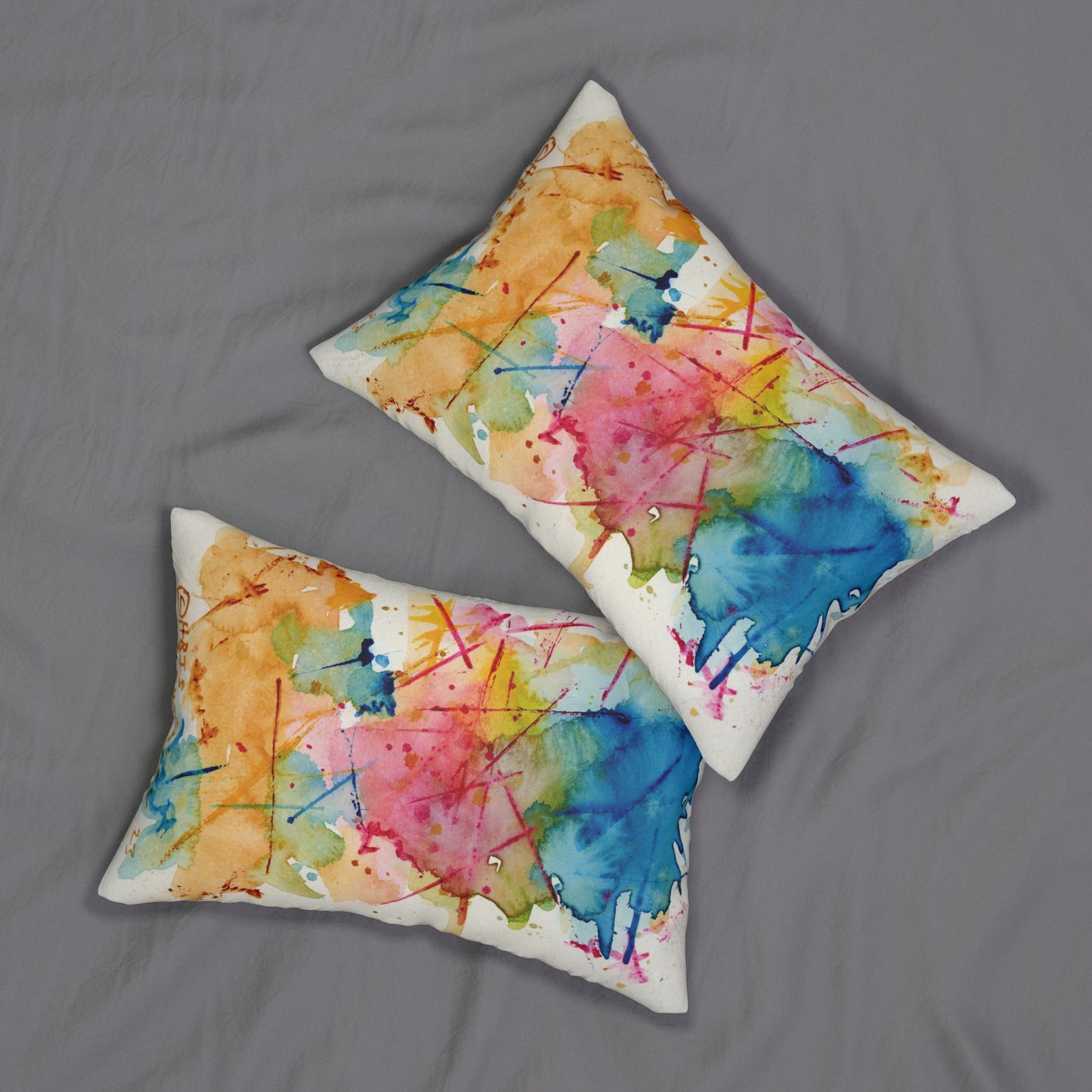Echoes of Spring - Spun Polyester Lumbar Pillow