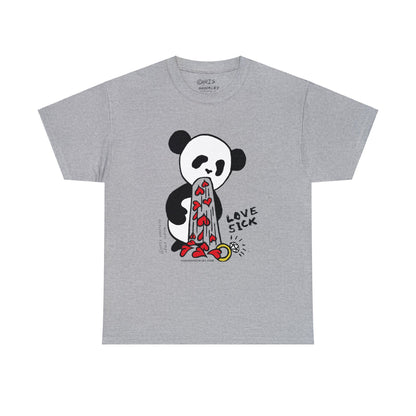 Love Sick Panda - Unisex Heavy Cotton Tee