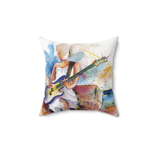 Low Frequency Infatuation - Spun Polyester Square Pillow