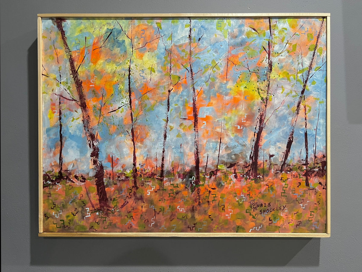 The Muted Flames of Fall (Summer’s Decay) - original painting