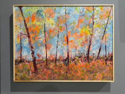 The Muted Flames of Fall (Summer’s Decay) - original painting