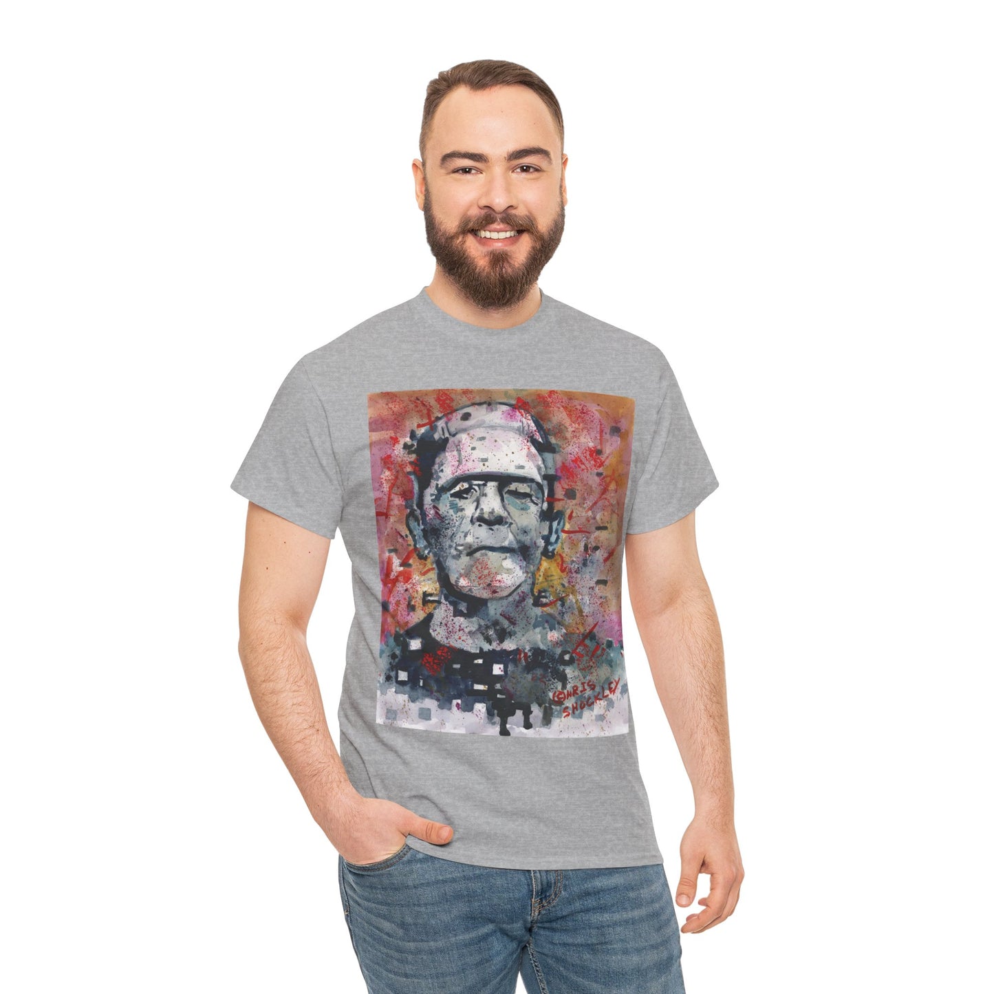 Frankenstein - Unisex Heavy Cotton Tee