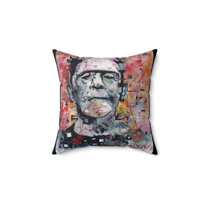 Frankenstein - Spun Polyester Square Pillow