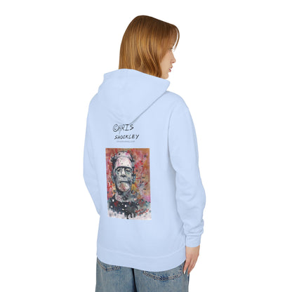 Glitch Monster (Frankenstein) Graphic Lightweight Hoodie for Horror Fans