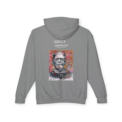 Glitch Monster (Frankenstein) Graphic Lightweight Hoodie for Horror Fans
