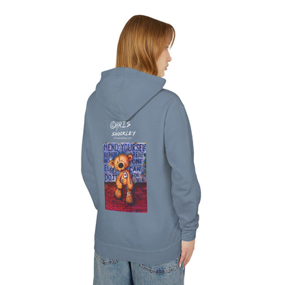 Mend yourself. Repair and renew. No one else can do it for you. - Lightweight Hoodie