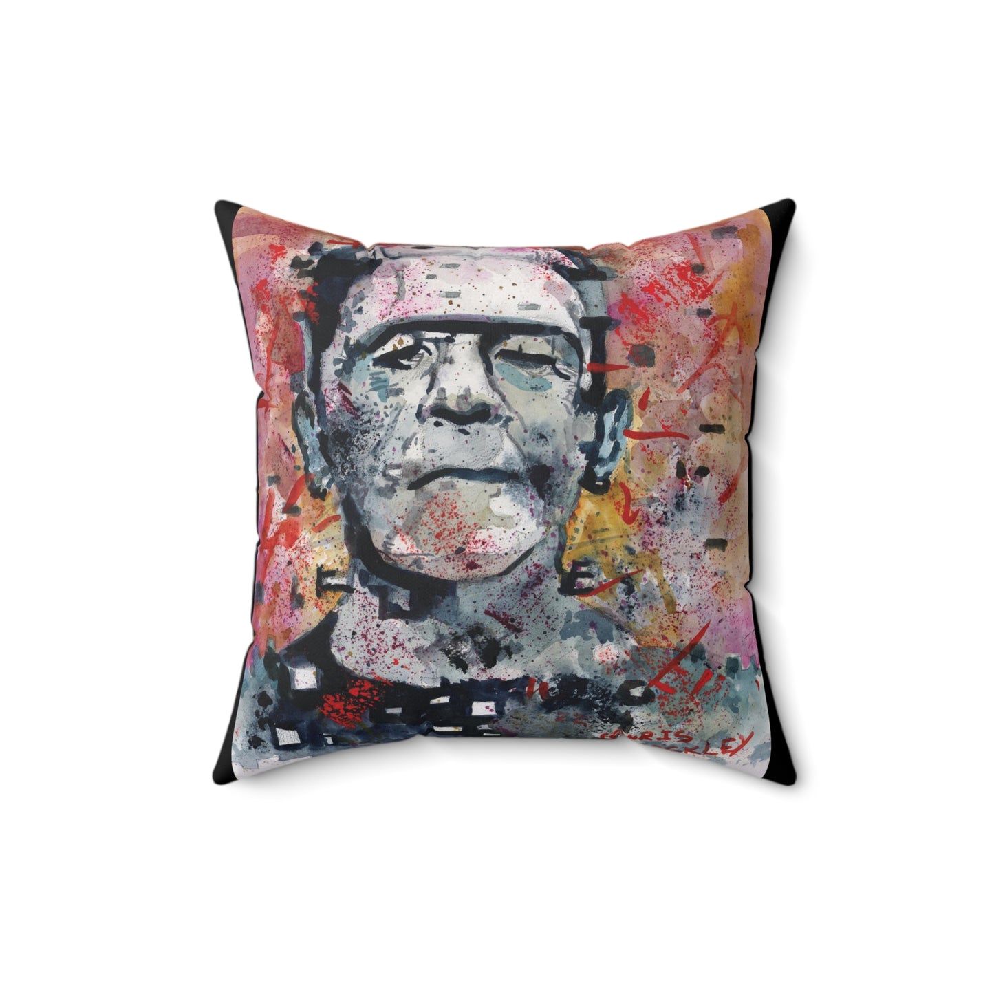 Frankenstein - Spun Polyester Square Pillow