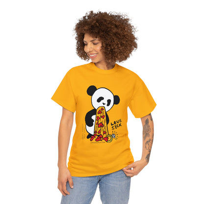 Love Sick Panda - Unisex Heavy Cotton Tee