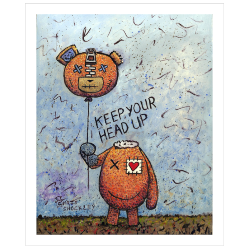 Keep Your Head Up. - Archival Matte Giclee Print