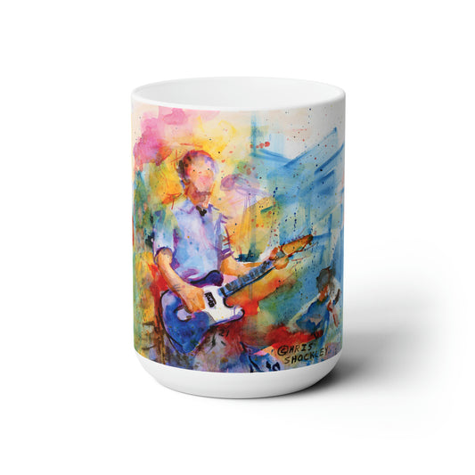Untitled Guitarist - Ceramic Mug 15oz