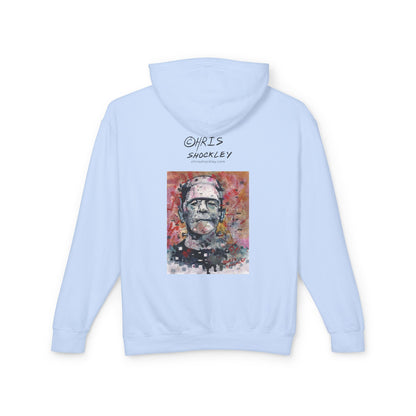 Glitch Monster (Frankenstein) Graphic Lightweight Hoodie for Horror Fans
