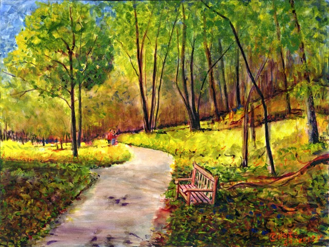 Your Journey Awaits - original painting