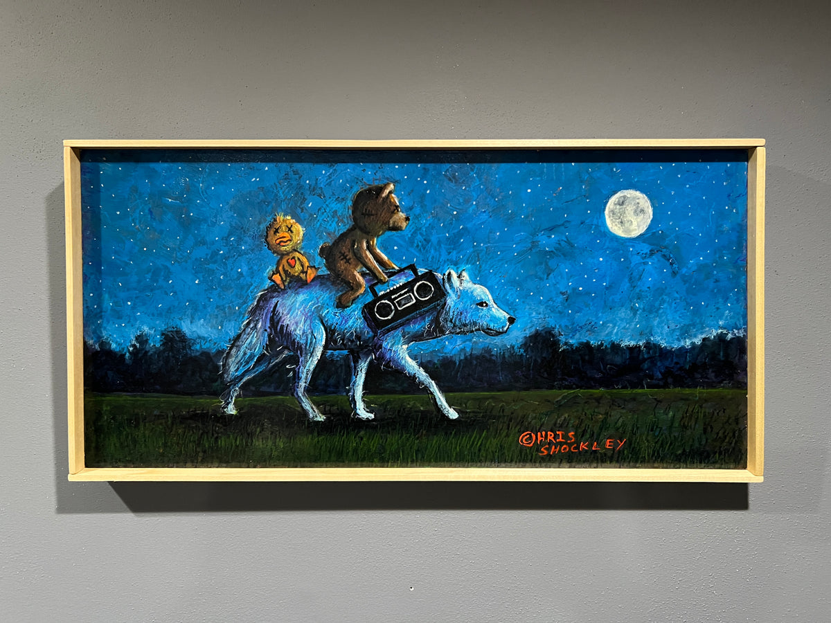 A Moonlight Journey- original painting