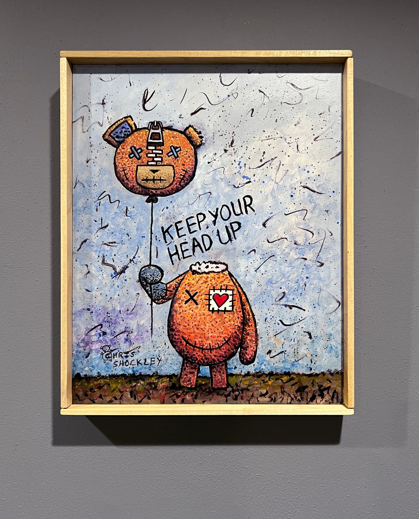 Keep your head up -  original painting
