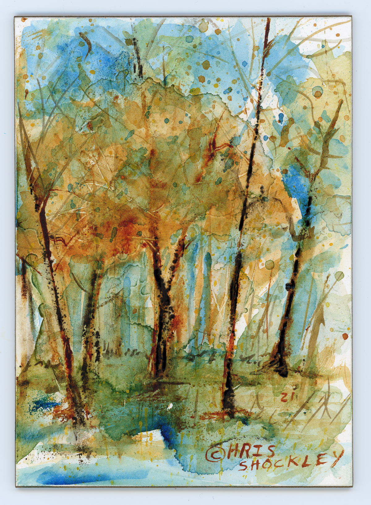 Untitled Landscape - original painting