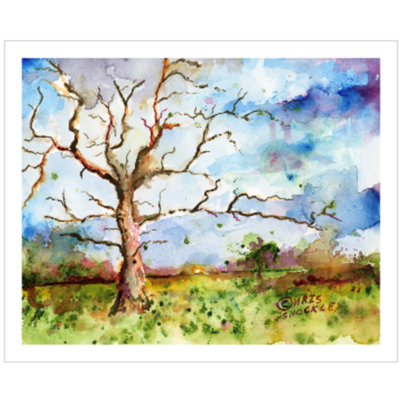 In the clearing stands a boxer - Archival Matte Giclee Print