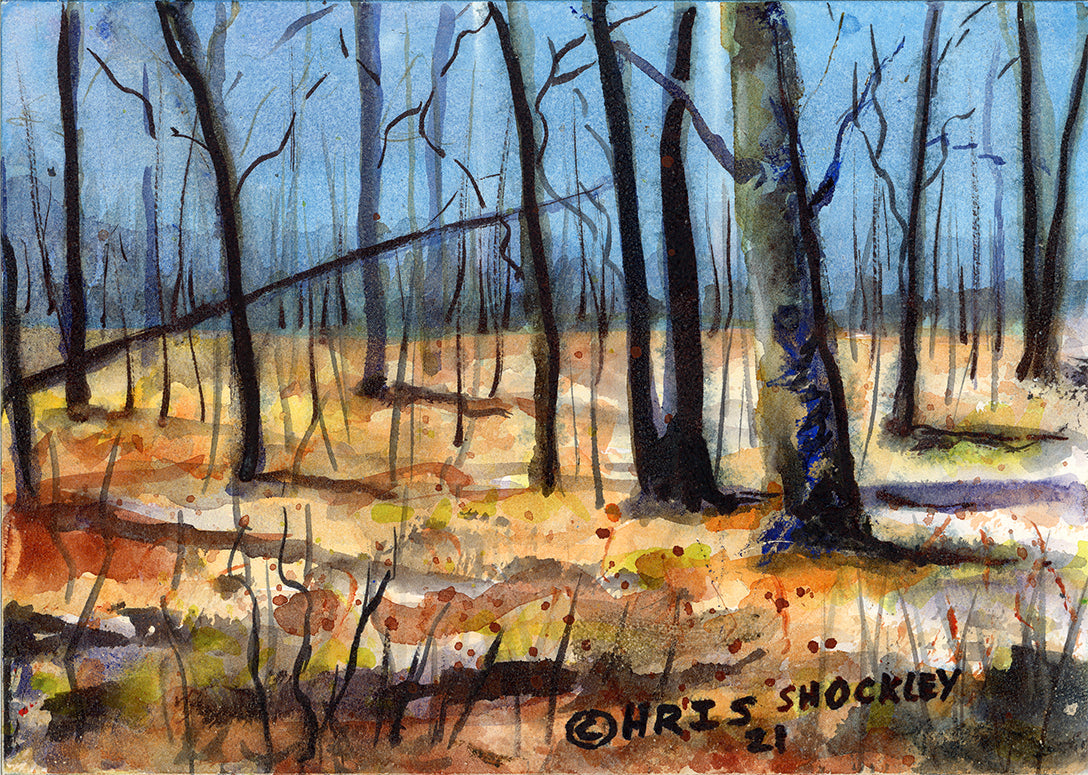 UNTITLED LANDSCAPE 1 - original painting